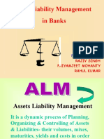 Asset Liability Management in Banks: Rajiv Singh Priyamjeet Mohanty Rahul Kumar