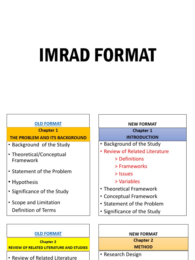 IMRAD | Data Analysis | Teachers | Free 30-day Trial | Scribd