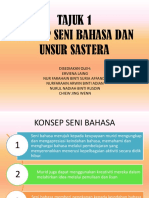 Tajuk 1 Konsep Seni Bahasa Dan Unsur Sastera