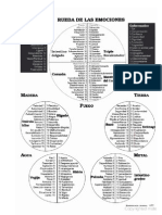 Afirmaciones Kinesiologia Rueda Emociones