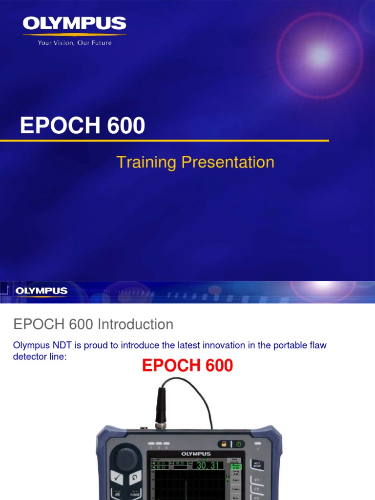 EPOCH 600 Training Presentation 3-2014 | PDF | Battery Charger | Menu (Computing)