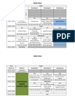 ISESD 2016: Time Venue Mandalayang 29-Nov-16 Ballroom Mandalagiri II Mandalagiri I