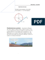 Ejercicios de Rectas -PreUTEC