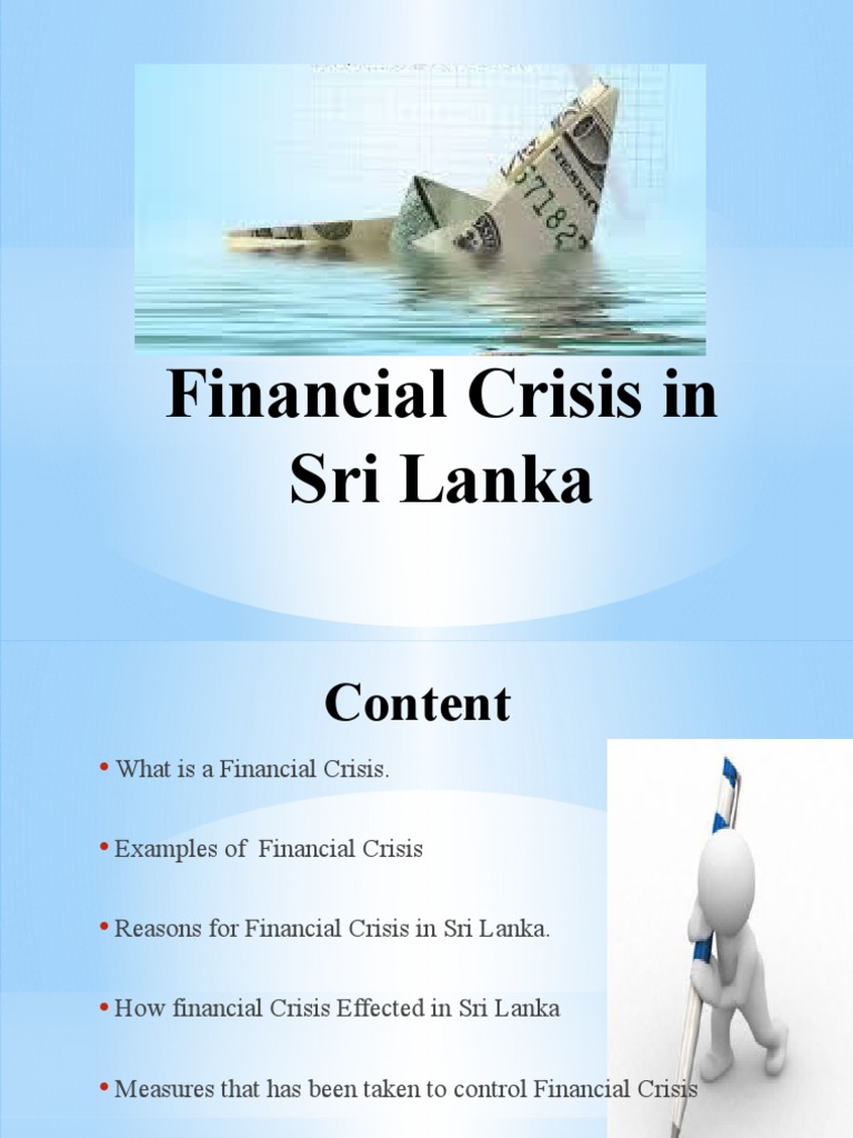 An Analysis of the 2008 Financial Crisis in Sri Lanka Causes, Impacts