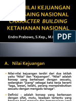 Nilai-Nilai Kejuangan, Daya Saing Nasional Dan Karakter