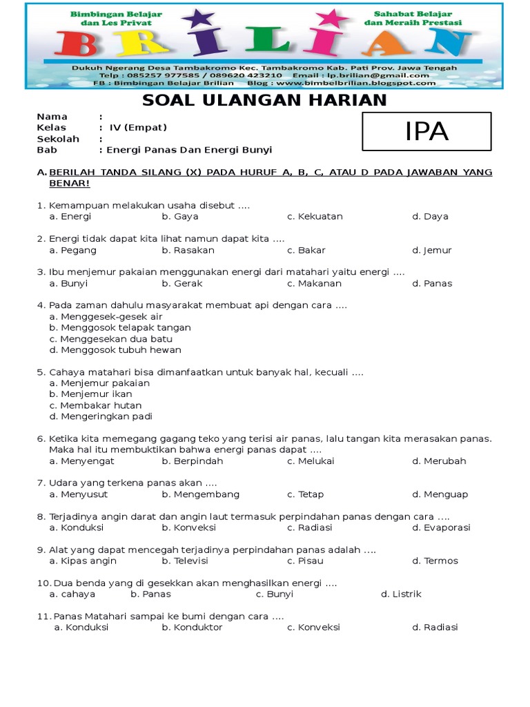Keajaiban Energi Panas dan Bunyi: Mengerti Dunia Sekitar Kita