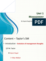 Unit I 2nd Part Management Thoughts 3rd Dec. 2018 For Uplaoding