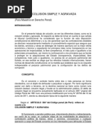 Delitos de Colusion Simple y Agravada