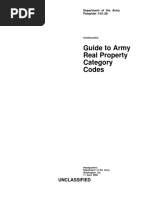 DA PAM 415 28 Guide To Army Real Property Category Codes
