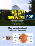 Berkenalan Dengan Teleskop Astronomi