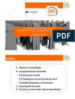 Informe ejecutivo Internet e interactividad en móviles y otros dispositivos portátiles (16-09-2009)