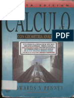Cálculo Con Geometría Analítica - 4ta Edición - Edwards & Penney