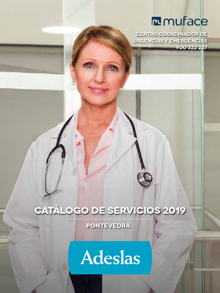Cuadro Médico Adeslas MUFACE Pontevedra | PDF | Medicina | Especialidades  Medicas