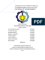 Dokumen K3 PT. Adaro Energy - Kelompok 1 - Kelas B - K3