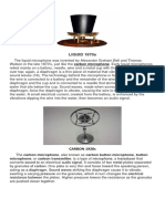 Types of Microphone