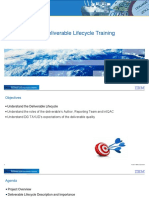 Core Deliverable Lifecycle Training Material - Examples Included EN1.00