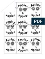 Apples To Apples - Card Backs