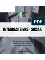 DR Agus Hadian Rahim - Integrasi SIMRS GOS - SIRSAK