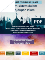 Sistem Kehidupan Dalam Islam