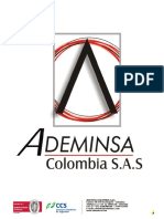 Portafolio de Servicios. Ademinsa Colombia. Nov. 2018