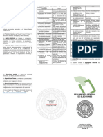 Reglamento General de Elecciones UNA Tríptico 2018