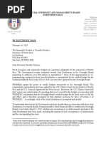 Carta de la Junta fiscal a Ricardo Rosselló sobre anulación de resoluciones conjuntas 