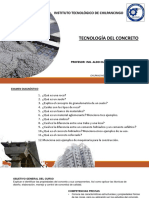 Contenido Del Curso Tecnología Del Concreto