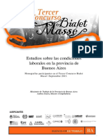 Estudios Sobre Las Condiciones Laborales en La Provincia de Buenos Aires 2013 PDF