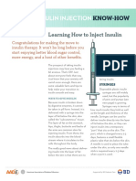 Humulin R U-500 KwikPen User Guide | PDF | Syringe | Injection (Medicine)