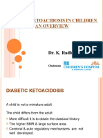 Diabetic Ketoacidosis in Children An Overview: Dr. K. Radha Krishna