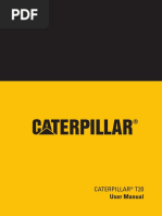 CATERPILLAR T20 USER MANUAL