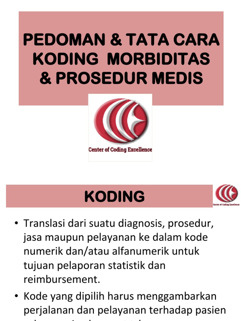 Panduan Koding Morbiditas Medis | PDF | Sains & Matematika