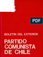 Boletín Del Exterior Partido Comunista de Chile Nº43
