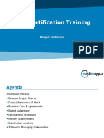 PMP Certification Training: Project Initiation