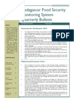 Madagascar Food Security Monitoring System Quarterly Bulletin (2nd Quarter 2010, May 2010)