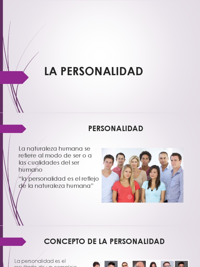 Factores que Definen la Personalidad | PDF | Mente inconsciente ...