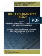 Bill of Quantity