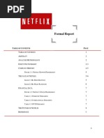 Formal Report