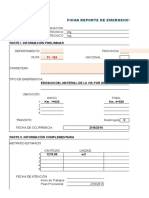 Modelo de Ficha de Emergencia Vial