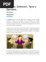 Falacias