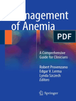 Management of Anemia A Comprehensive Guide For Clinicians 2017 PDF