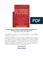 Grandaisgnes d'Hauterive - Dictionnaire des Racines des langues européennes