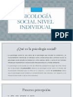 Psicología Social Nivel Individual 2