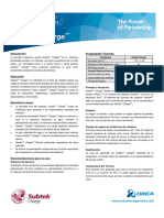 TDS - Subtek CHARGE PDF