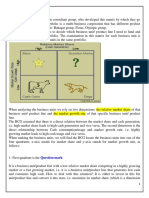 BCG Matrix SUMMARY