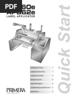 Evolabel D43/T63 Printer User Manual | PDF | Printer (Computing)