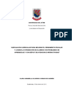 Tesis Sobre Adecuaciones Curriculares 1 PDF