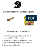 Herramientas Avanzadas de Excel 2018