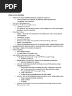 Module 2: Terms of Welding