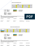 Schedule Untuk Boilerman Plant 2